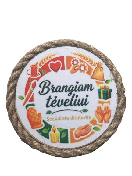 Padėkliukas gėrimui „Brangiam tėveliui“
